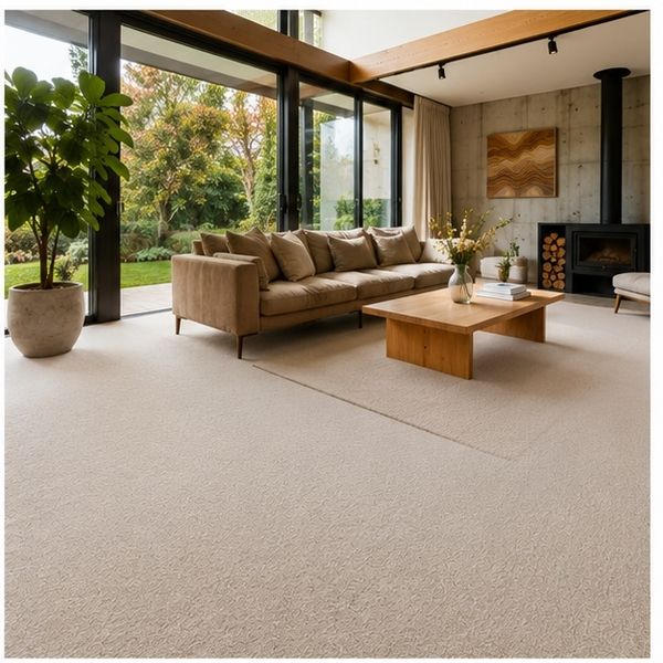 Carpet after steam cleaning in Sunshine
