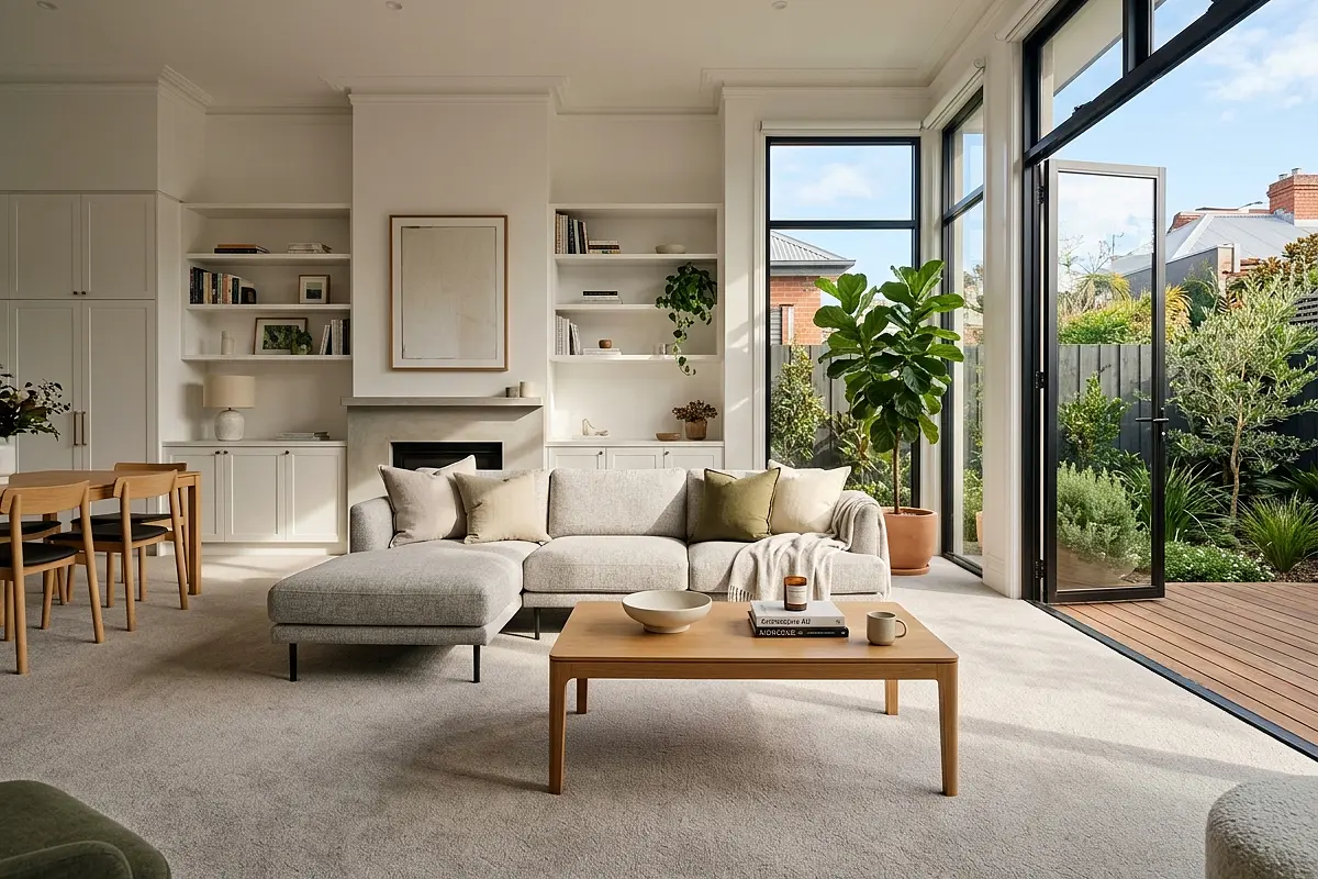 Residential carpet cleaning in Sunshine